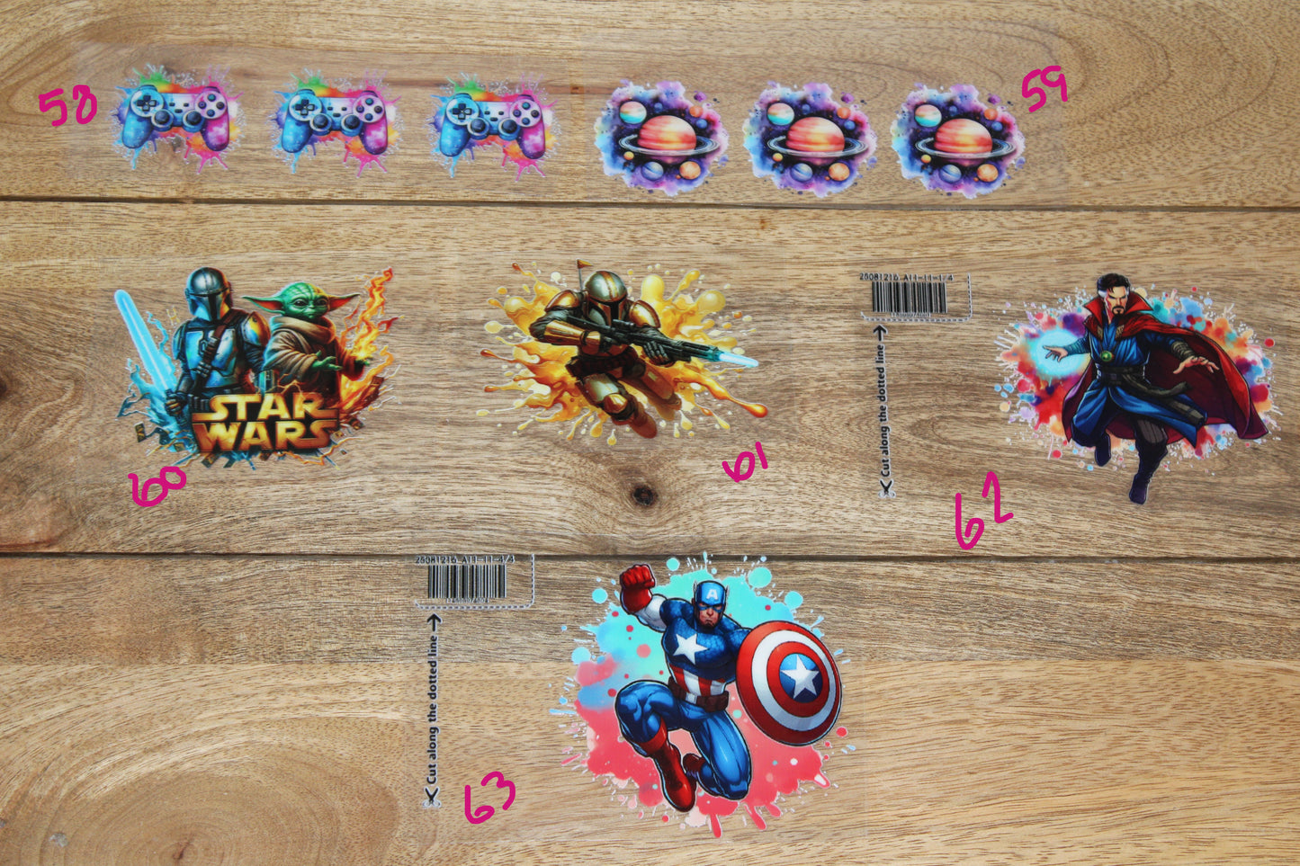 Choose Your Perfect Decal (open to reveal more decals)