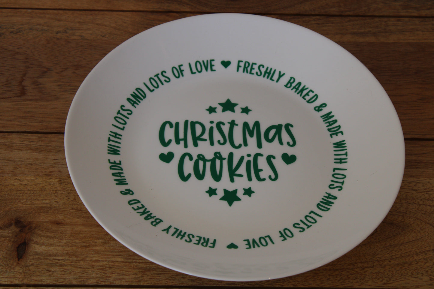Large Christmas Plate
