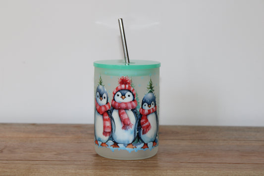 Winter Penguin's Frosted Mug