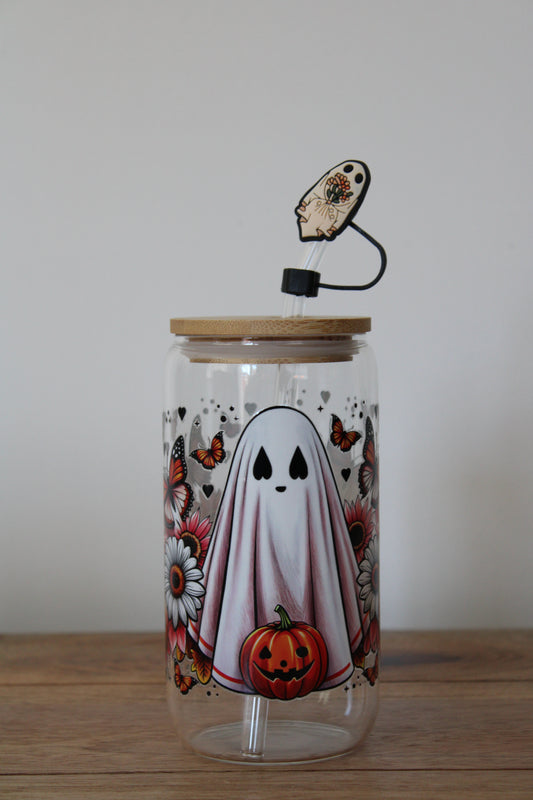 Spooky & Sweet 16oz Glass Can