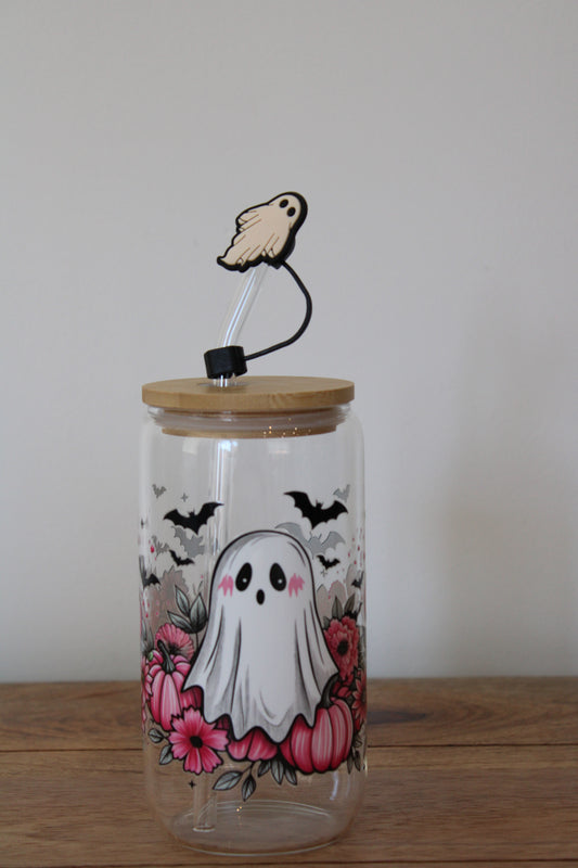 Blush Ghost 16oz Glass Can