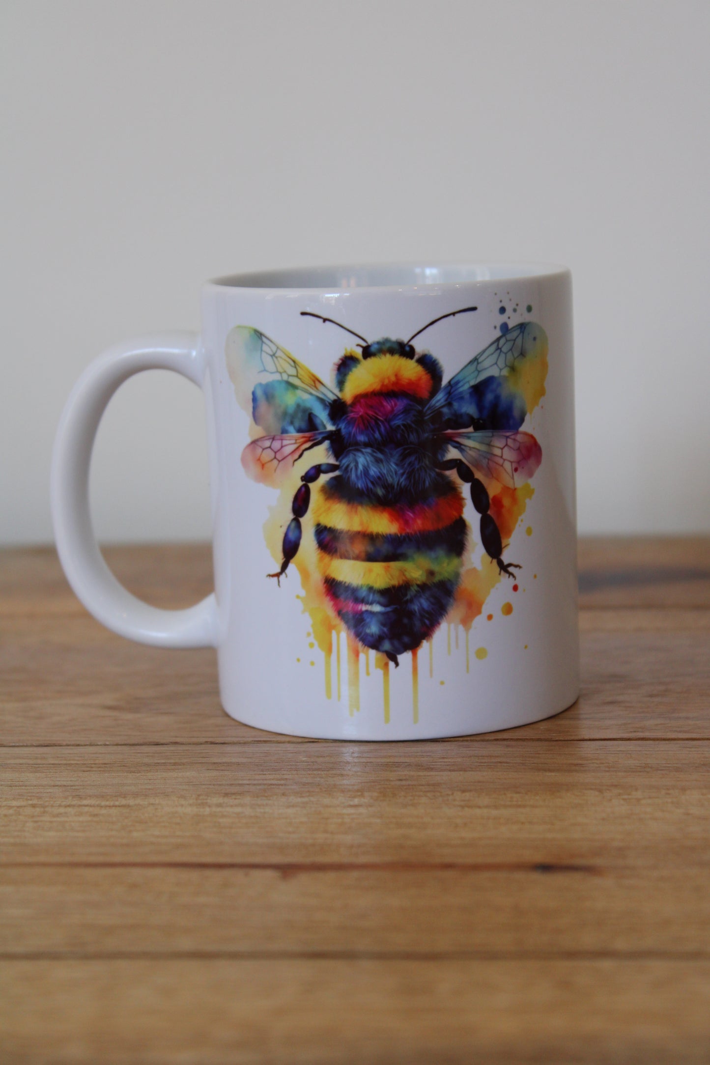 Rainbow Bee Mug