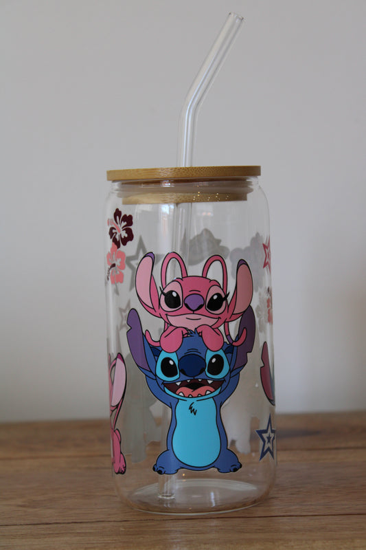 Alien Duo 16oz Glass Can