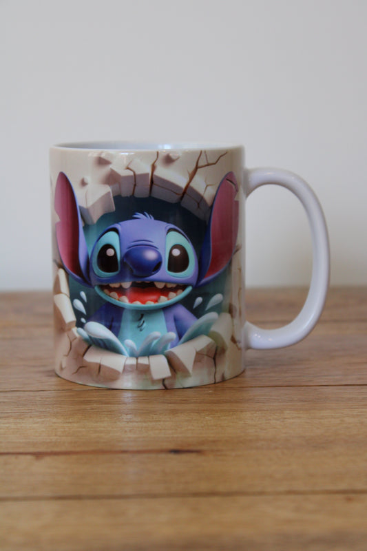 Cheeky Alien Character Mug