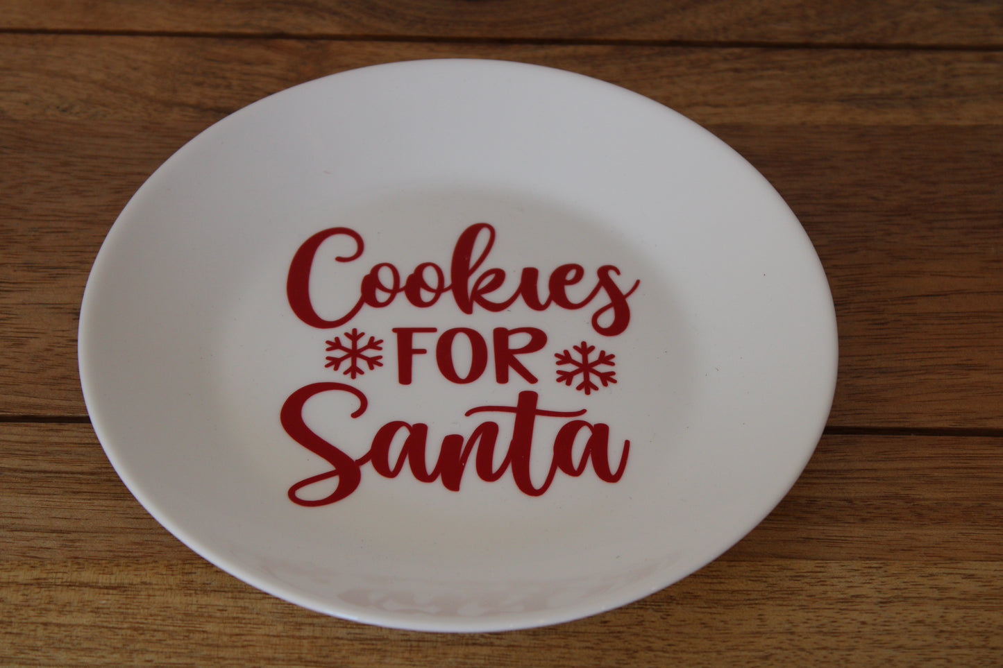 Small Christmas Plate