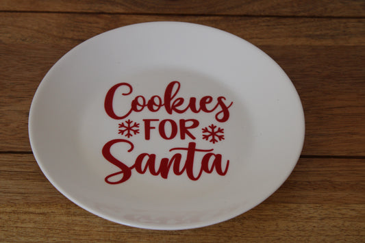 Small Christmas Plate